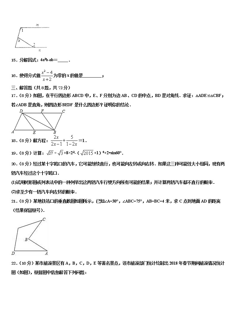 2022年深圳市盐田区中考数学最后冲刺模拟试卷含解析03