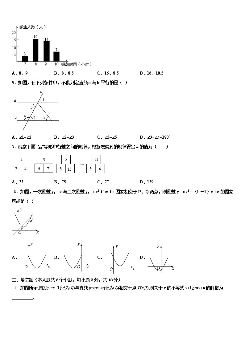 2022年陕西省榆林市靖边第二中学毕业升学考试模拟卷数学卷含解析03