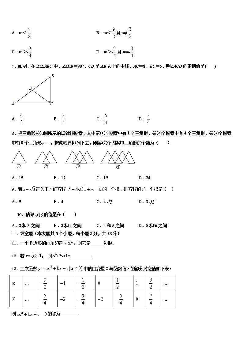 2022年山西省太原市名校中考数学模拟试题含解析02