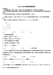 2022年陕西西安雁塔区师范大附属中学中考数学最后冲刺模拟试卷含解析