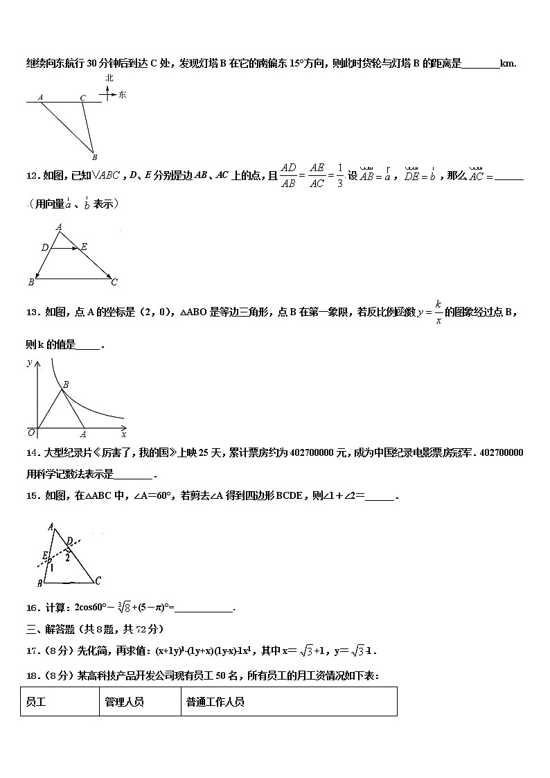 2022年上海市长宁区中考数学最后冲刺模拟试卷含解析03