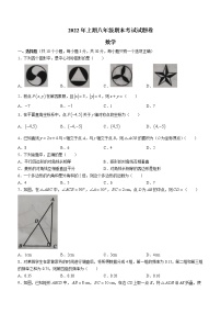 湖南省邵阳市隆回县2021-2022学年八年级下学期期末数学试题(word版含答案)