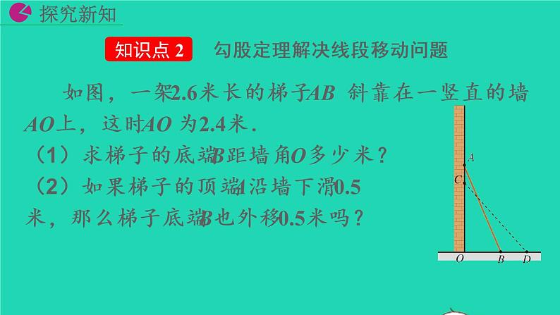 2022八年级数学下册第十七章勾股定理17.1勾股定理第2课时教学课件新版新人教版08