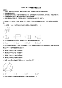 安徽省宿州市埇桥区教育集团重点中学2021-2022学年中考数学模拟预测题含解析