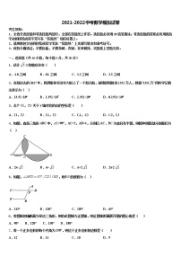 安徽省省城名校2022年中考数学押题卷含解析