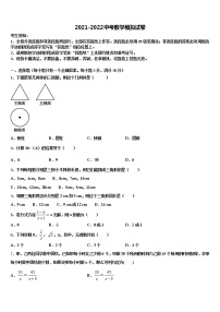 北京理工大附中分校2021-2022学年中考数学模拟预测试卷含解析