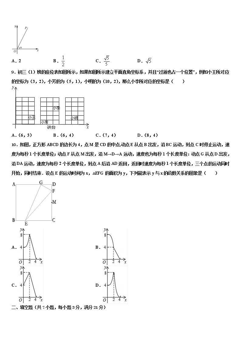 2022年浙江省台州市椒江中考数学猜题卷含解析03