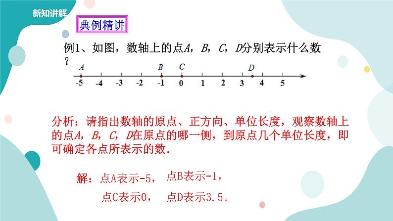 浙教版7年级上册数学1.2数轴课件第8页