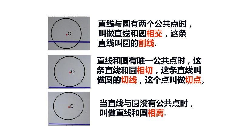 24.2.2 直线和圆的位置关系 课件 2022-2023学年人教版数学九年级上册05