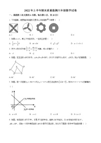 江西省吉安市永丰县2021-2022学年八年级下学期期末数学试题(word版含答案)