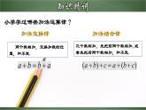 人教版2022-2023学年七年级数学上册：1.3.2 有理数加法的运算律及运用 课件