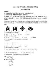 河北省保定市清苑区2021-2022学年八年级下学期期末数学试题(word版含答案)