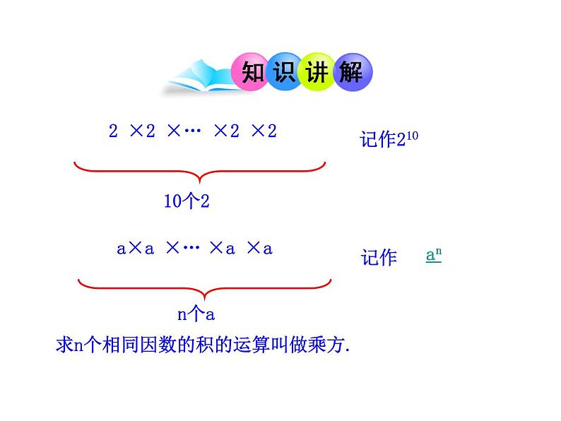 人教版七年级上册1.5.1  乘方  第1课时课件04
