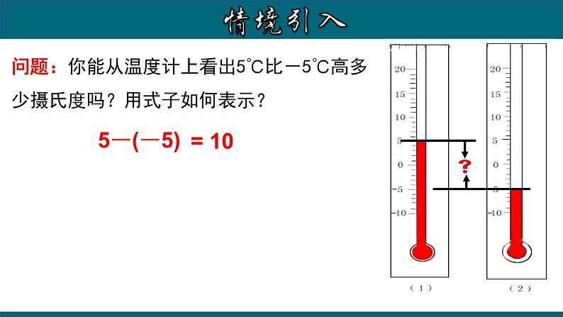 1.3.3 有理数的减法-2022-2023学年七年级数学上册教材配套教学课件(人教版)第3页