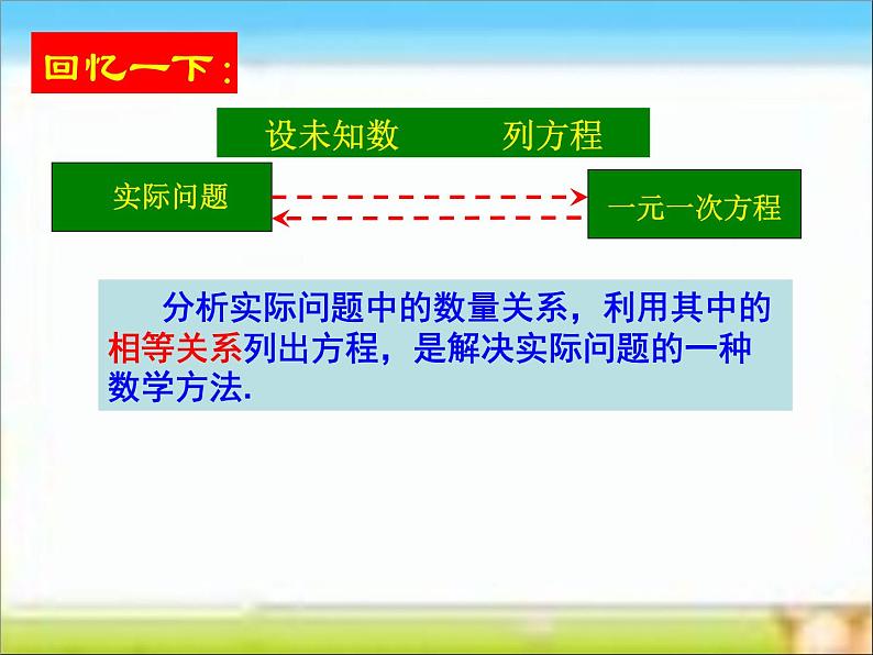 人教版七年级数学上册--3.2解一元一次方程（一）——合并同类项-课件404