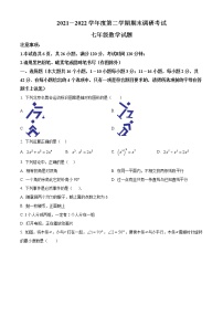 河北省保定市清苑区2021-2022学年七年级下学期期末数学试题(word版含答案)