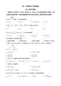 山东省泰安市泰山区2021-2022学年八年级下学期期末数学试题(word版含答案)