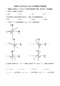 河南省新乡市延津县2021-2022学年八年级下学期期末数学试题(word版含答案)