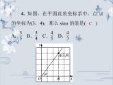 24.3.1 第1课时 锐角三角函数(1)华师大版九年级数学上册习题课件