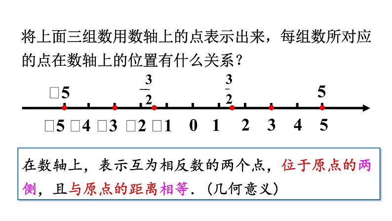 北师大版七年级数学上册课件 2.3 绝对值05