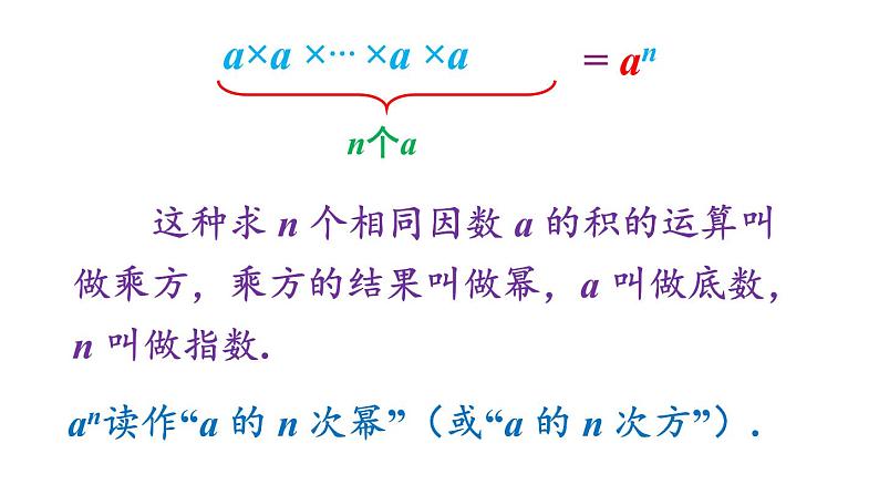 北师大版七年级数学上册课件 2.9 有理数的乘方07