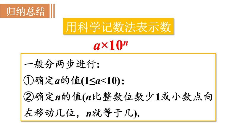 北师大版七年级数学上册课件 2.10 科学记数法第7页