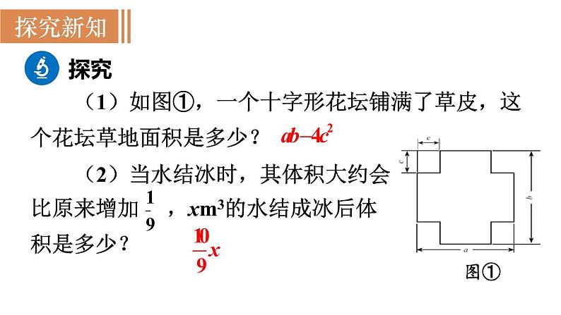 北师大版七年级数学上册课件 3.3 整式第3页