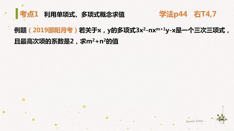 2.4整式-巩固练习ppt第4页