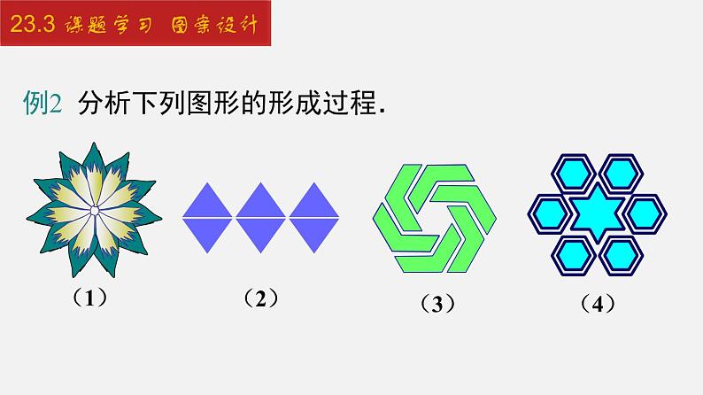 人教版九年级数学上册课件---23.3 课题学习 图案设计08