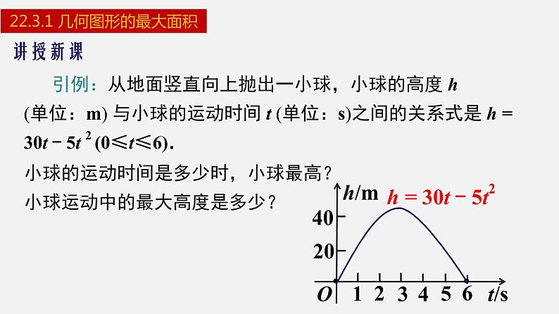 人教版九年级数学上册课件---22.3.1 几何图形的最大面积第4页