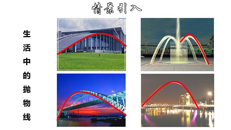 1.4.3 二次函数的实际应用-拱桥问题中的抛物线-2022-2023学年九年级数学上册教材配套教学课件(浙教版)03