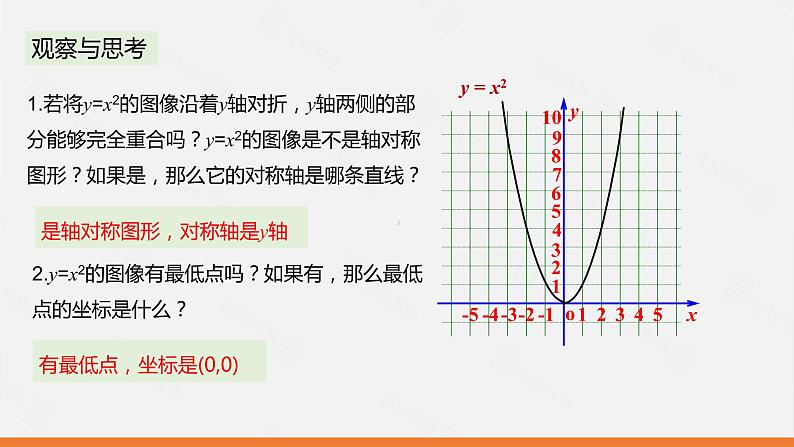 冀教版数学九年级下册第三十章30.2 第1课时 二次函数y=ax2的图像和性质PPT课件06