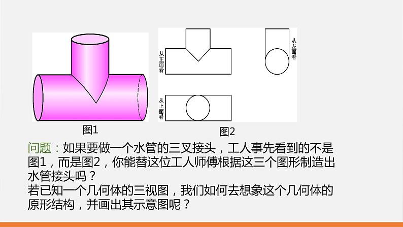 冀教版九年级下册第三十二章32.2 第3课 根据三视图进行有关的描述与计算课件第3页