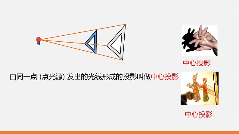 冀教版九年级下册第二十九章32.1 投影课件第4页