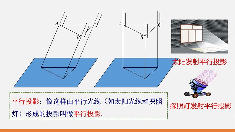 冀教版九年级下册第二十九章32.1 投影课件第6页
