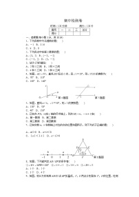 初中数学7下期中检测卷含答案