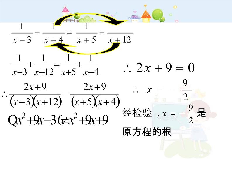 初中数学8上15.3巧解分式方程课件207