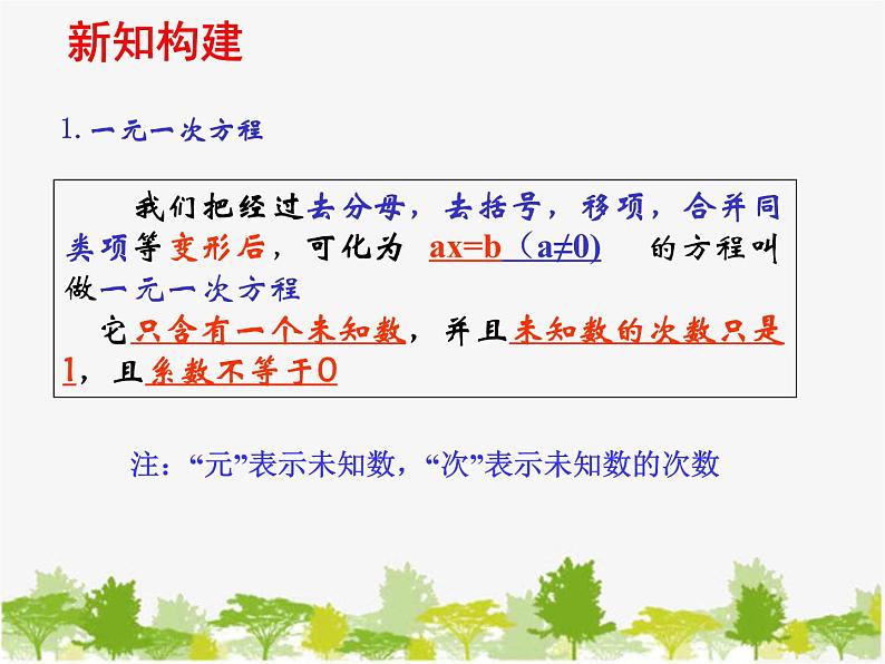 沪科版数学七年级上册 3.1一元一次方程及其解法课件03