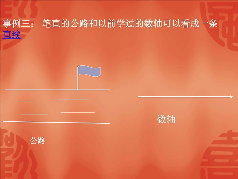 北师大版七年级上册数学课件  4.1线段、射线、直线08