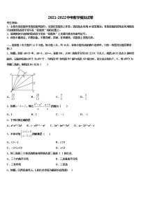 福建省泉州泉港区四校联考2021-2022学年中考数学对点突破模拟试卷含解析