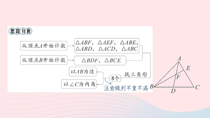 数学人教版八年级上册同步教学课件11.1与三角形有关的线段11.1.1三角形的边作业03