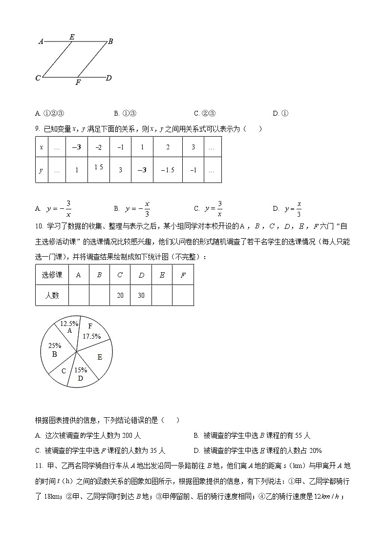 山东省淄博市周村区2021-2022学年六年级下学期期末数学试题(word版含答案)02