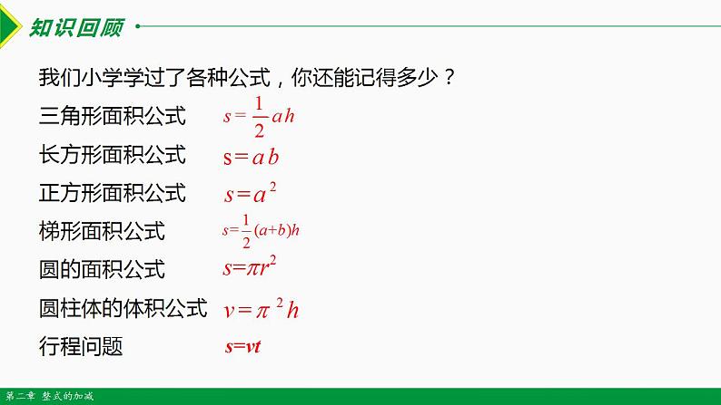 人教版七年级数学上册--2.1 整式 第1课时课件第3页