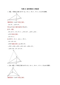 专题19旋转模型之奔驰型-2022-2023学年九年级数学上册考点精练（人教版）