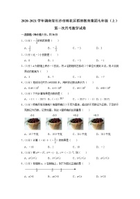 2020-2021学年湖南省长沙市雨花区稻田教育集团七年级（上）第一次月考数学试卷