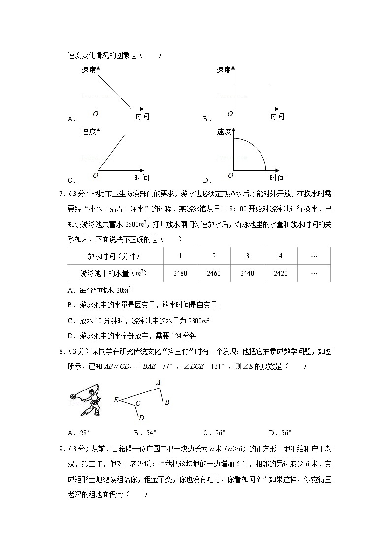 2021-2022学年广东省深圳市龙岗区宏扬学校七年级（下）期中数学试卷(含答案)02