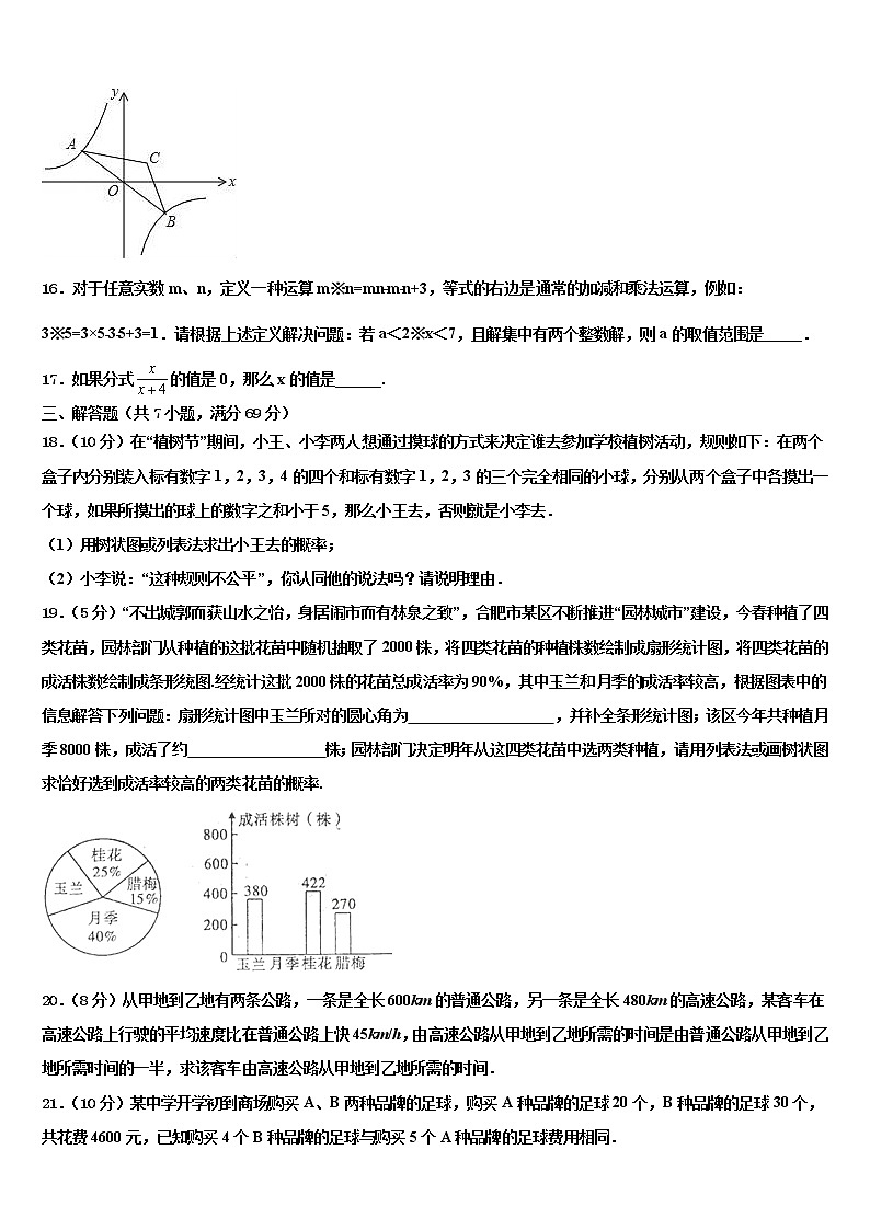 广东省云浮市新兴县重点名校2021-2022学年中考数学最后冲刺模拟试卷含解析03