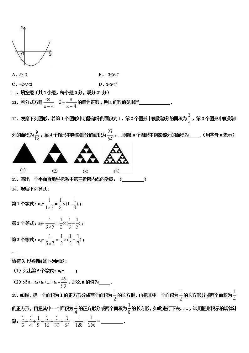 广东省普宁市华南实验校2021-2022学年中考数学模拟试题含解析03