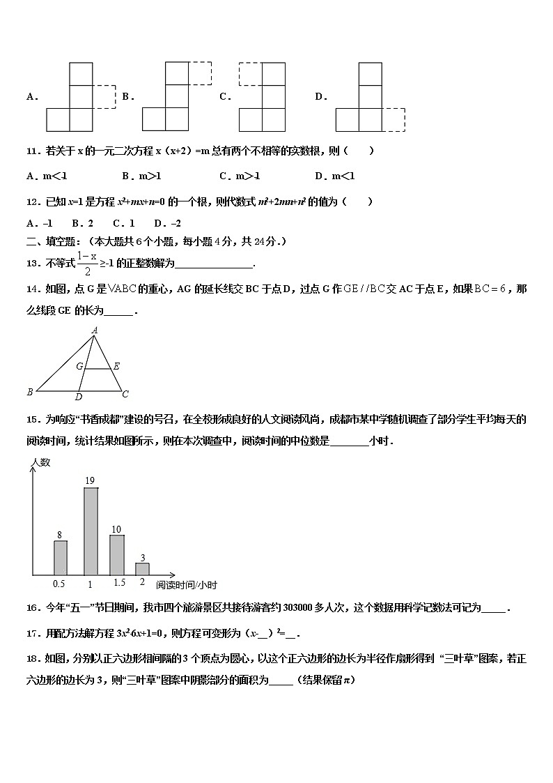 广东省佛山南海区四校联考2021-2022学年初中数学毕业考试模拟冲刺卷含解析03