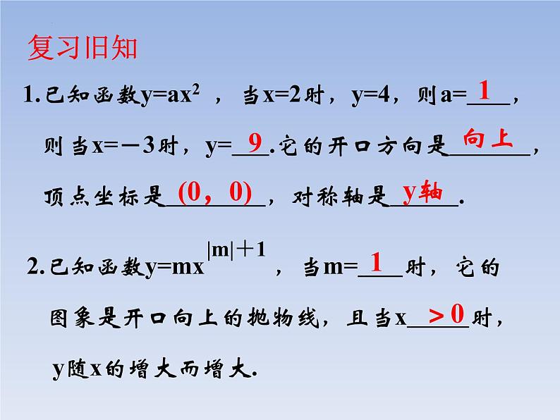 22.1.2二次函数的图象和性质（3） 课件 2021-2022学年人教版九年级数学上册第4页